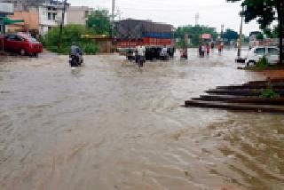 Heavy rain in six talukas | सहा तालुक्यात अतिवृष्टी