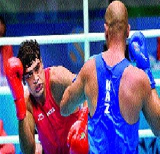 Satish in the semifinals | सतीश उपांत्य फेरीत