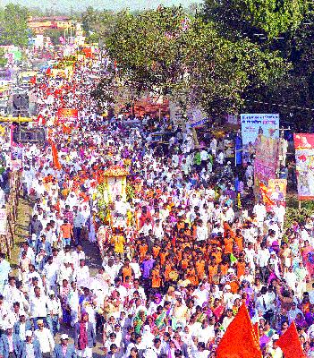 Soul owner meditation procession | आत्मा मालिक ध्यानपीठाची मिरवणूक