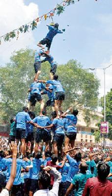 DahiHindi thunder! | दहीहंडीचा थरार !