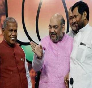 In Bihar, in the NDA, the resignation, the seat of the electorate Paswan angry | बिहारमध्ये एनडीएत नाराजीनाट्य, जागावाटपावर पासवान नाराज In Bihar, in the NDA, the resignation, the seat of the electorate Paswan angry | बिहारमध्ये एनडीएत नाराजीनाट्य, जागावाटपावर पासवान नाराज