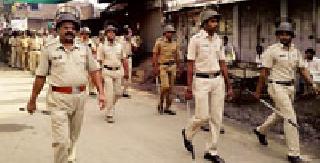 Pathogens in Anjangaa | अंजनगावात पथसंचलन