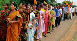 Sokoli Nabhik Samaj's Front | साकोलीत नाभिक समाजाचा मोर्चा Sokoli Nabhik Samaj's Front | साकोलीत नाभिक समाजाचा मोर्चा