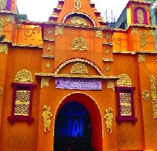 Ganesh Bhakti in Mathadi Worker Ramle | माथाडी कामगार रमलेत गणेशभक्तीत