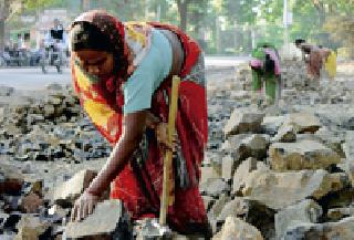 Birkhad on the back, no labor mole, wandering for the stomach continues | पाठीवर बिऱ्हाड, ना श्रमाच मोल, पोटासाठी भटकंती सुरूच