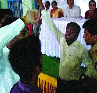 Local protest against Jindal's program | जिंदालच्या कार्यक्रमाला स्थानिकांचा विरोध