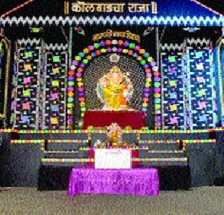 Wax Mahal for Bappa | बाप्पासाठी मेणाचा महाल