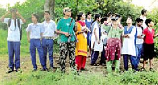 The students knew the language of different birds | विद्यार्थ्यांनी जाणले विविध पक्ष्यांचे भावविश्व