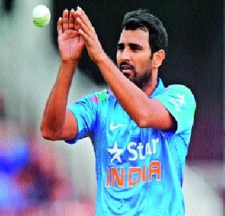 Shamene did the work to be done | शमीने केली सरावाला सुरुवात