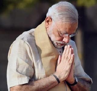 Commenting on Modi, who forgot the teacher, giving salute to Gandhi | गांधींना मानवंदना देताना शास्त्रींना विसरणा-या मोदींवर टीका Commenting on Modi, who forgot the teacher, giving salute to Gandhi | गांधींना मानवंदना देताना शास्त्रींना विसरणा-या मोदींवर टीका