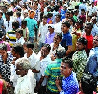 Resentment of residents in the village | दिघ्यात रहिवाशांचा आक्रोश