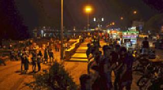 Unprotected after the thrilling incident | थरारक घटनेनंतरही फुटाळा असुरक्षित