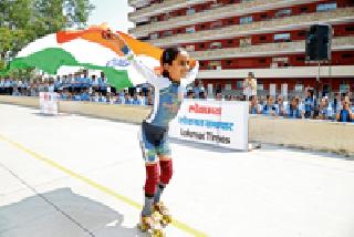 Wondergear ... a record jump of the world | वंडरगर्ल... सृष्टीची विक्रमी झेप