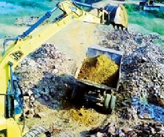 The demand for mooram, gilt quarry lease can be canceled | व्याहाड येथील मुरुम, गिट्टी उत्खनन लीज रद्द करण्याची मागणी The demand for mooram, gilt quarry lease can be canceled | व्याहाड येथील मुरुम, गिट्टी उत्खनन लीज रद्द करण्याची मागणी