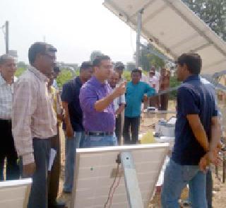 300 days for solar water harvesting | सौर कृषिपंपातून ३०० दिवस पाणी 300 days for solar water harvesting | सौर कृषिपंपातून ३०० दिवस पाणी