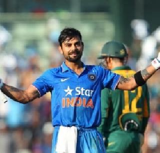 Chasing Virat, South Africa's 300 runs | 'विराट' प्रसन्न, दक्षिण आफ्रिकेसमोर ३०० धावांचे आव्हान