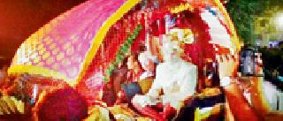 Palakheth Virajale Raje: | पालखीत विराजले राजे :