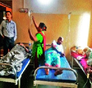 Abscesses to vomiting, laxatives | अवसरीकरांना उलट्या, जुलाब Abscesses to vomiting, laxatives | अवसरीकरांना उलट्या, जुलाब