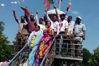 Mhasal BJP on the gram panchayat is a one-sided power | म्हसाळा ग्रामपंचायतीवर भाजपला एकहाती सत्ता