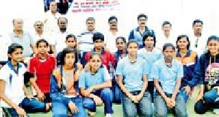 The selection of the state team for the national tournament | राष्ट्रीय स्पर्धेसाठी राज्य संघाची निवड The selection of the state team for the national tournament | राष्ट्रीय स्पर्धेसाठी राज्य संघाची निवड