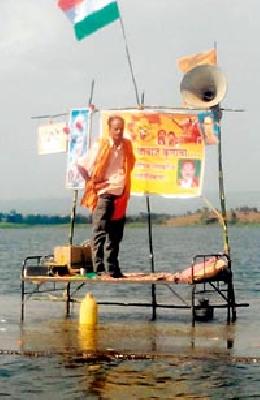 Behind the movement of water in Dhawalagiri | धवलगिरी प्रकल्पातील जलआंदोलन मागे