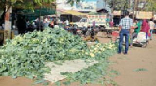 Cauliflower is cheap | फुलकोबी झाली स्वस्त :