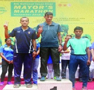 Mayor Marathon Khetram won | महापौर मॅरेथॉन खेतरामने जिंकली Mayor Marathon Khetram won | महापौर मॅरेथॉन खेतरामने जिंकली