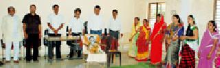 Celebrate the constitution day in the district | जिल्ह्यात संविधान दिन उत्साहात साजरा Celebrate the constitution day in the district | जिल्ह्यात संविधान दिन उत्साहात साजरा