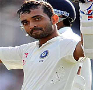 Rahane's journey towards the century | रहाणेची शतकाकडे वाटचाल