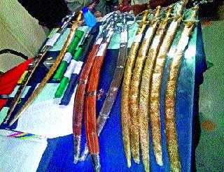 Illegal weapon; The crime of 11 youth | बेकायदा हत्यार; ११ तरुणांवर गुन्हा