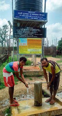 Solar Energy provides 24 hour water supply to Botanfundi | सौरऊर्जेने बोटनफुंडीला २४ तास पाणीपुरवठ्याची सोय