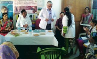 Inauguration of Elephant Control Campaign from Khamar | खमारी येथून हत्तीरोग नियंत्रण मोहिमेचे उद्घाटन