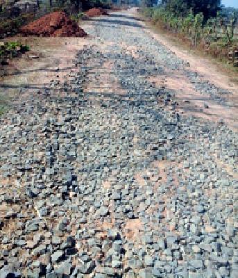 Sakhriti-Satgaon, Road to Gandhola Road | साखरीटोला-सातगाव, गांधीटोला रस्त्याची दुर्गती