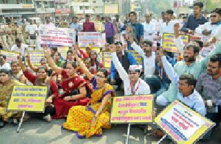 Elgar for the police's rights | पोलिसांच्या हक्कासाठी एल्गार