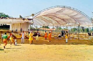 Preparation Gayatri Mahayajnya: | तयारी गायत्री महायज्ञाची :