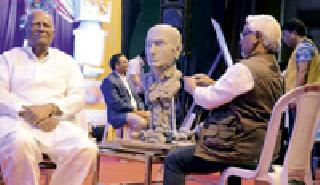 Painting, presentation of poetry art | चित्रशिल्प, काव्य कलेचे सादरीकरण