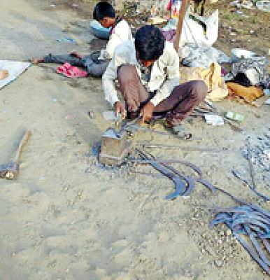 In the market of agricultural produce | शेतीपयोगी साहित्याची बाजारात रेलचेल