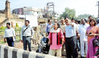 Concrete measures on Jatpura traffic congestion | जटपुरावरील वाहतूक कोंडीवर ठोस उपाय Concrete measures on Jatpura traffic congestion | जटपुरावरील वाहतूक कोंडीवर ठोस उपाय