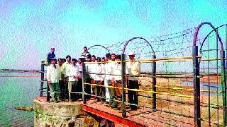 Closing the currents left from the Kadrai dam | केद्राई धरणातून सोडलेले आवर्तन बंद Closing the currents left from the Kadrai dam | केद्राई धरणातून सोडलेले आवर्तन बंद