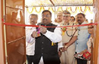 Talojei police station resolution resolves to protect the justice | तळोधी पोलीस ठाणे न्याय हक्काचे रक्षण करणारे ठरावे Talojei police station resolution resolves to protect the justice | तळोधी पोलीस ठाणे न्याय हक्काचे रक्षण करणारे ठरावे