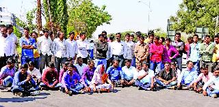 Stop the road after the accidental death of a woman in Panchvati | पंचवटीत महिलेच्या अपघाती मृत्यूनंतर रास्ता रोको