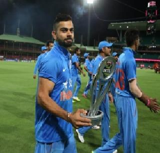 Team India number one in T-20 | T-20 मध्ये टीम इंडिया नंबर वन