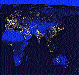 The researcher studied the Night Light in India | संशोधकाने अभ्यासला भारतातील रात्रौ प्रकाश The researcher studied the Night Light in India | संशोधकाने अभ्यासला भारतातील रात्रौ प्रकाश