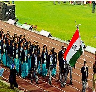 Competition started with a spectacular celebration | शानदार सोहळ्याद्वारे स्पर्धा सुरू Competition started with a spectacular celebration | शानदार सोहळ्याद्वारे स्पर्धा सुरू