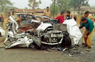 Accidental death of four friends | चार मित्रांचा अपघाती मृत्यू Accidental death of four friends | चार मित्रांचा अपघाती मृत्यू