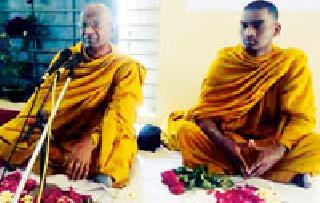 Without initiation, there will be no Buddhist | दीक्षा घेतल्याशिवाय बौद्ध होता येणार नाही