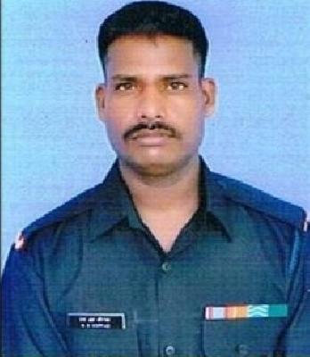 Funeral for Lancanay Hanumantappa | लान्सनायक हनुमंतअप्पा यांच्यावर लष्करी इतमामात अंत्यसंस्कार