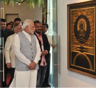Promoting cleanliness makes art better than speech - Prime Minister Narendra Modi | स्वच्छतेचा प्रसार भाषणापेक्षा कला जास्त चांगला करते - पंतप्रधान नरेंद्र मोदी