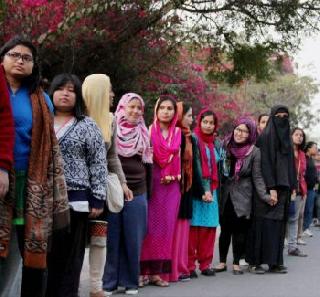 India will be cut into pieces, etc. JNU video viral of announcements | भारत तेरे तुकडे होंगे आदी घोषणांचा JNU मधला व्हिडीओ व्हायरल India will be cut into pieces, etc. JNU video viral of announcements | भारत तेरे तुकडे होंगे आदी घोषणांचा JNU मधला व्हिडीओ व्हायरल