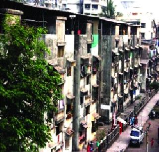 A type of deterioration in shoulder colonies | खांदा वसाहतीतील ए टाईपची दुरवस्था A type of deterioration in shoulder colonies | खांदा वसाहतीतील ए टाईपची दुरवस्था